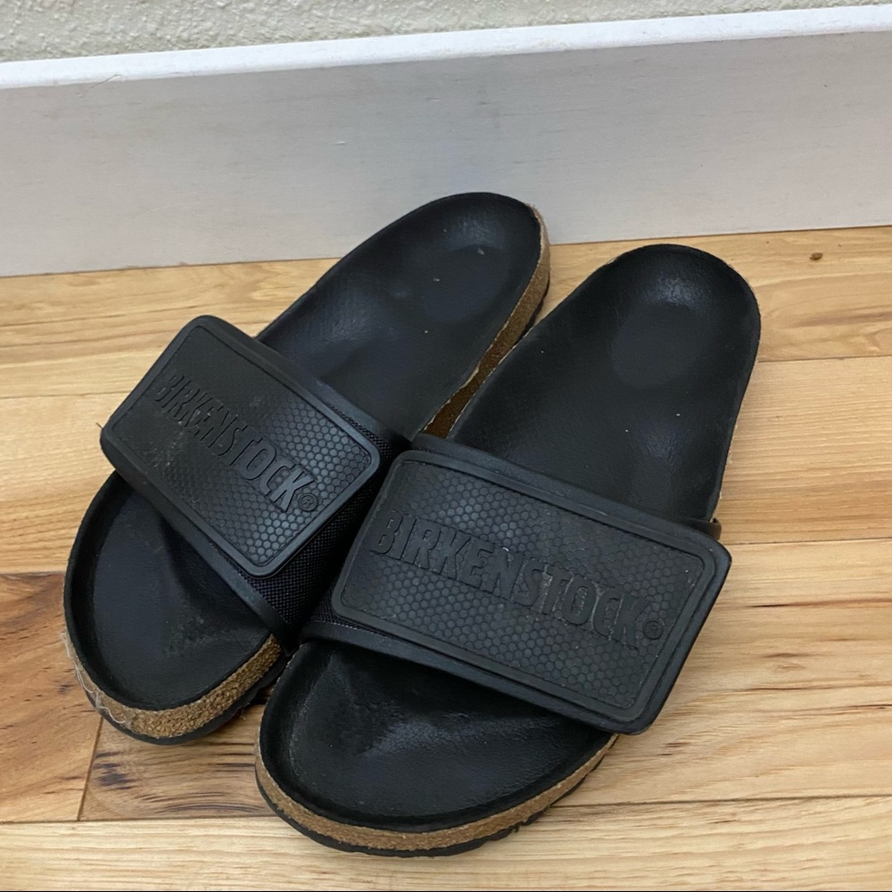 Birkenstock Tema Black Slide - Picture 3 of 7